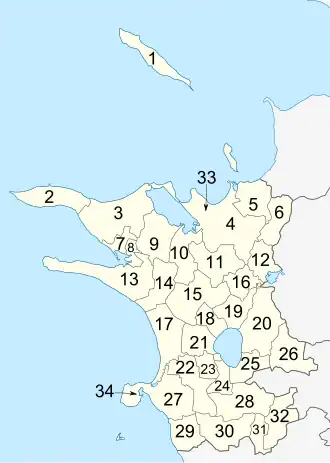 Kirchspiele der Kommune