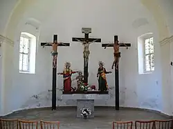 Kreuzigungsgruppe in der Kirche