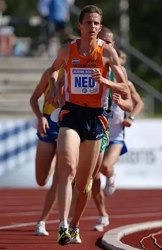 Kamiel Maase, vier Tage später Fünfter über 5000&nbsp;Meter, belegte Rang&nbsp;neun