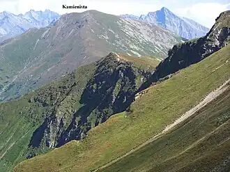 Unterhalb der Kamienista