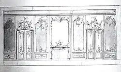 Bronzesaal, Entwurf von Johann Michael Hoppenhaupt dem Älteren