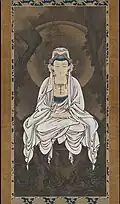 A White-Robed Kannon, Bodhisattva of Compassion, Kanō Motonobu (1476–1559), Japan