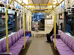 Kagoshima, Serie 1000: Fahrgastraum