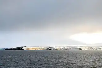 Kap Fligely: Nordspitze der Rudolf-Insel, nördlichste Landspitze Eurasiens (81°50‘35’’N, 59°14‘22’’O)