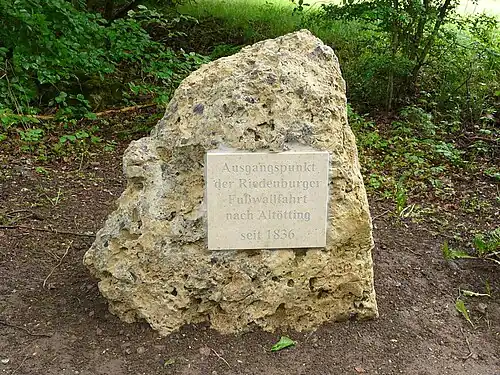 Ausgangspunkt zur Wallfahrt nach Altötting