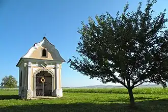 Benachbarte Wegekapelle. 1764