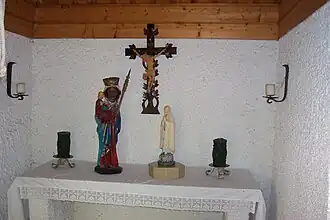 Kapelle Schloss Lindenlohe Innenansicht