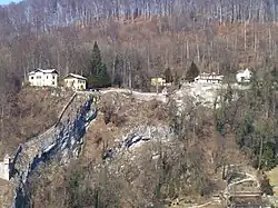 Teil der Wehrmauer auf dem Kapuzinerberg