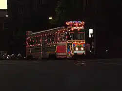 „Karachi-Tram“ in Melbourne, Australien