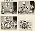 „Der Teufel! Der Teufel! Spukgeschichte in vier Bildern“, gesamt („Fliegende Blätter“, 1884)
