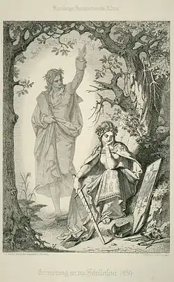 Karl Jäger: Erinnerung an die Schillerfeier 1859