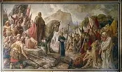 Karl der Große fällt die Irminsul