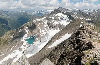 Das Karleskees gesehen vom Inneren Knorrkogel