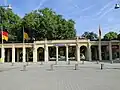 Eingang zum Stadtgarten mit Zoo