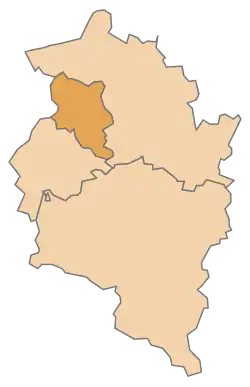 Lage des Bezirkes Dornbirn in Vorarlberg