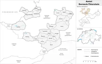 Karte von Amtei Dorneck-Thierstein