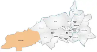 Karte von Oberbottigen