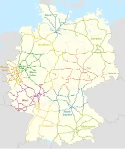 Autobahn GmbH mit 10 Niederlassungen
