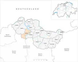 Karte von Böttstein