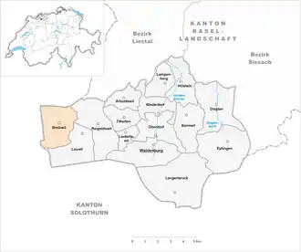 Karte von Bretzwil