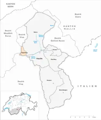 Karte von Eggerberg
