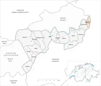 Karte von Eppenberg-Wöschnau