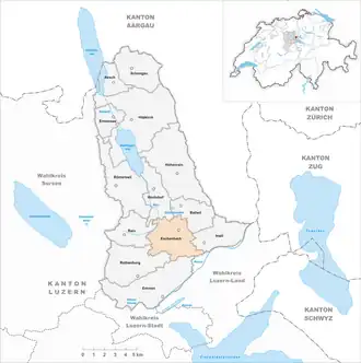 Karte von Eschenbach