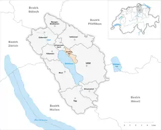 Karte von Greifensee