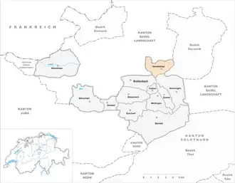 Karte von Himmelried