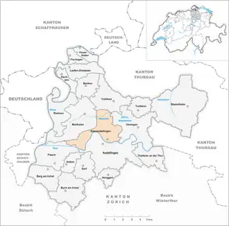 Karte von Kleinandelfingen