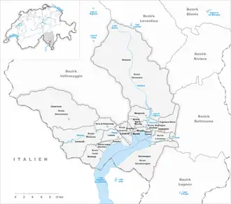 Karte von Lavertezzo