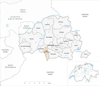 Karte von Obergerlafingen