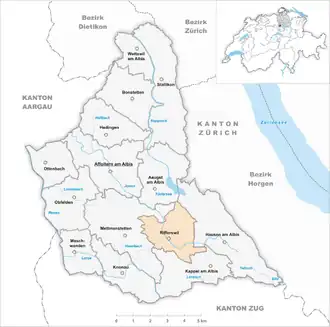Karte von Rifferswil