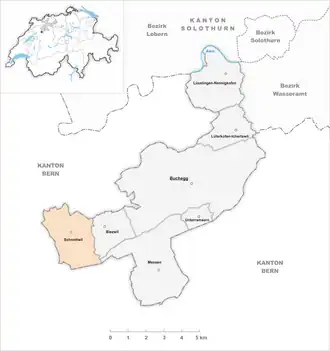 Karte von Schnottwil