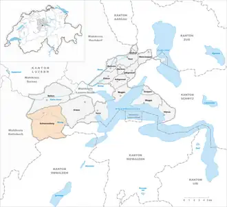 Karte von Schwarzenberg