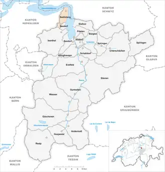 Karte von Seelisberg