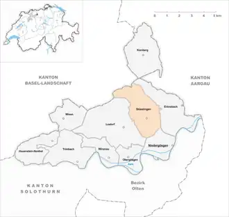 Karte von Stüsslingen