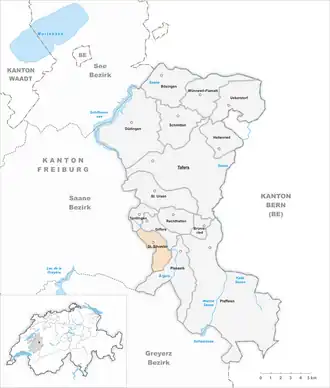 Karte von St. Silvester