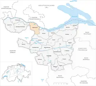 Karte von Wagenhausen