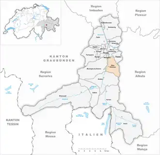 Karte von Zillis-Reischen