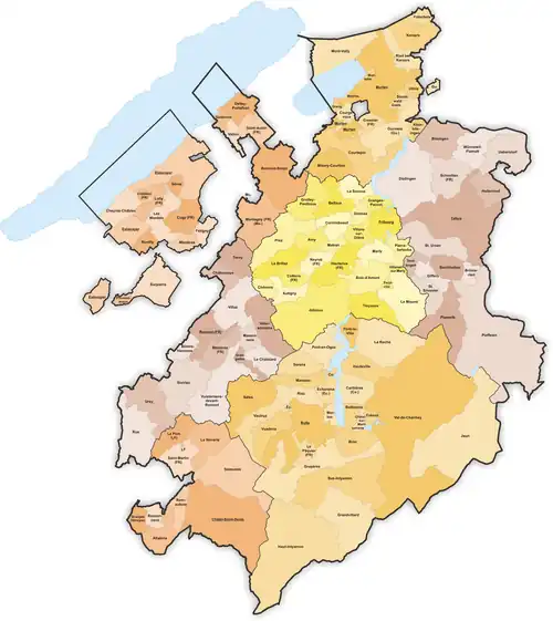 Gemeinden des Kantons