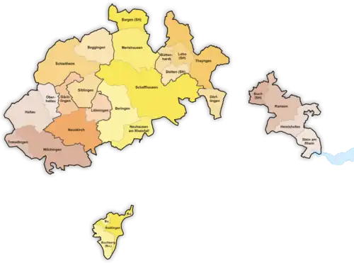 Gemeinden des Kantons