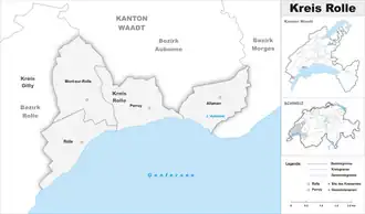 Karte von Kreis Rolle
