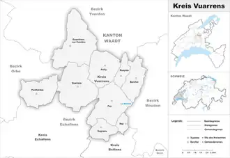 Karte von Kreis Vuarrens