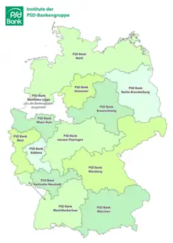 PSD Bankengruppe 13 Regionalinstitute