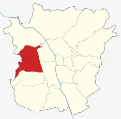 Anklickbare Karte, Eggenberg (Graz) ist hervorgehoben