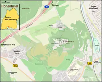 Umgebung des Hohentwiel