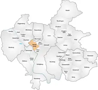 Karte von Brühlberg