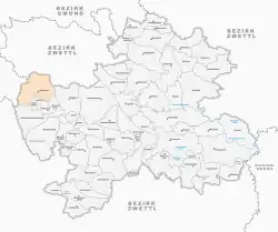 Lage von Jagenbach in Zwettl