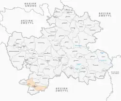 Lage von Marbach am Walde in Zwettl